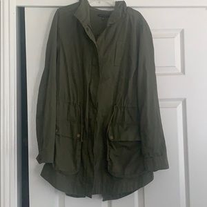 Hunter green cargo jacket